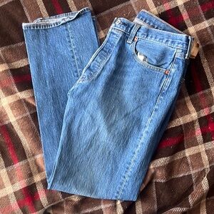 Levi 501’s 34Wx30L Button Fly Jeans